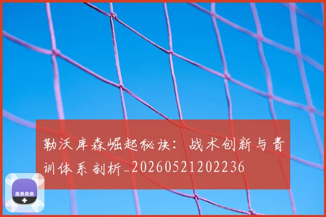 勒沃库森崛起秘诀：战术创新与青训体系剖析_20260521202236