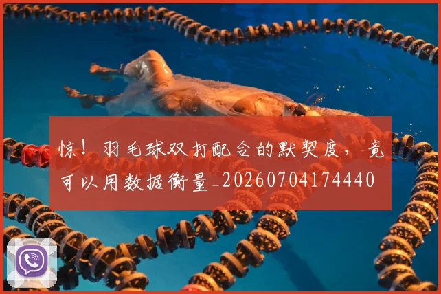 惊!羽毛球双打配合的默契度,竟可以用数据衡量_20260704174440